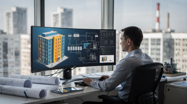 Как связать генерацию кода АСУ ТП с BIM-моделями и ПСД