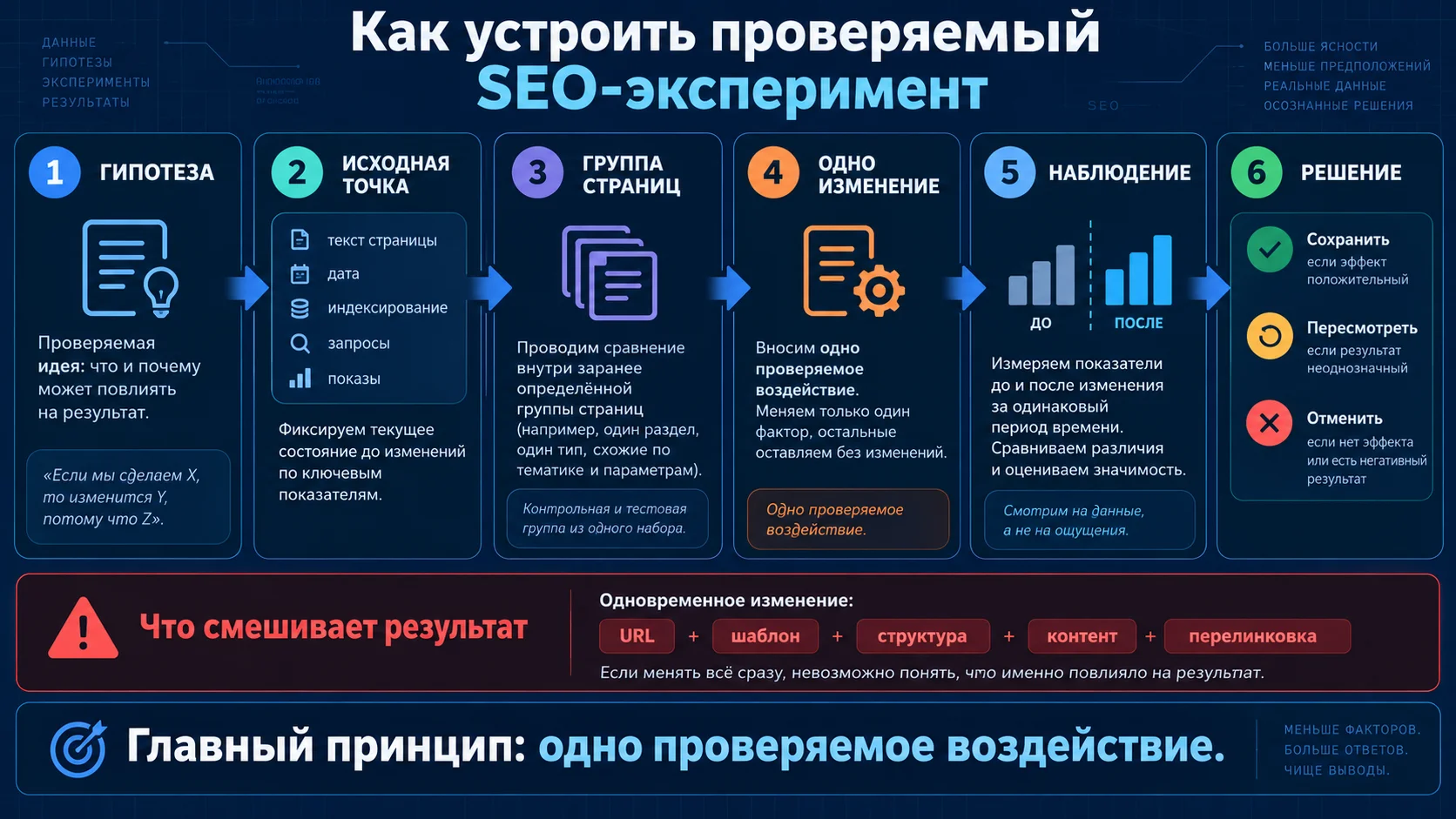 Как устроить проверяемый seo-эксперимент